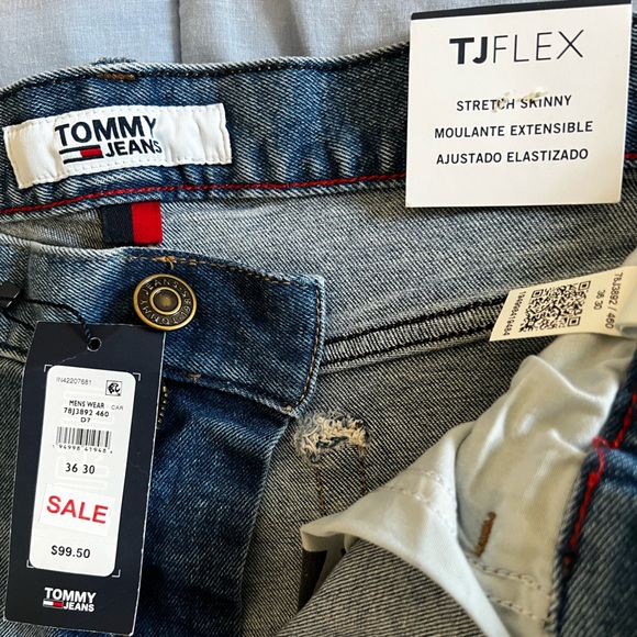 Tommy Hilfiger THFlex US36 Skinny Stretch New with Tags NWT - Picture 7 of 8
